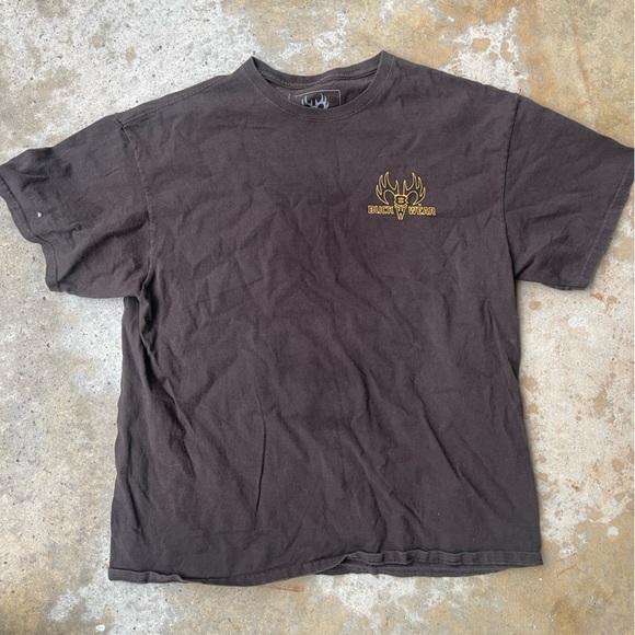 Buck Wear Brown Deer Hunting Tee Shirt X-Large - Picture 3 of 5